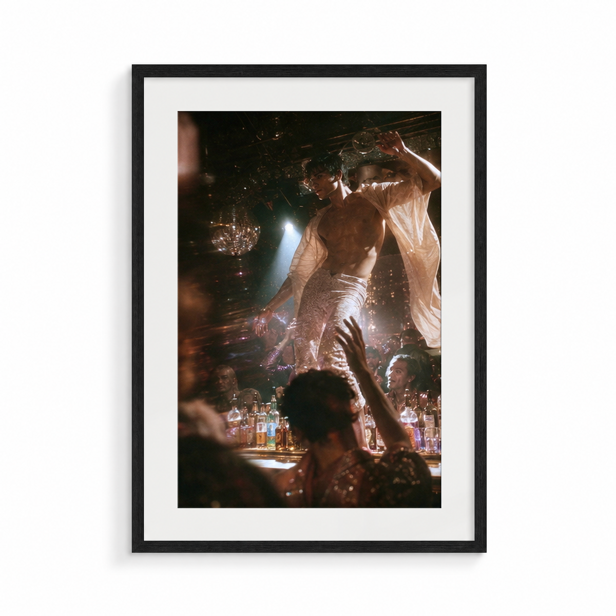 The Altar, a Club Echo fine art print, in a black frame
