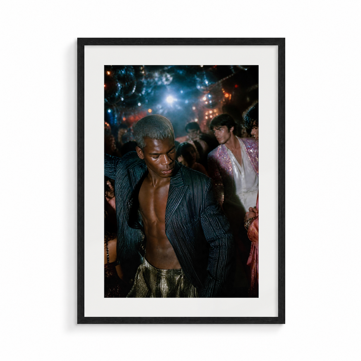 The Release, a Club Echo fine art print, in a black frame