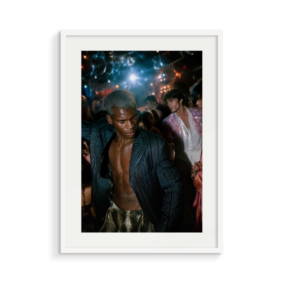 The Release, a Club Echo fine art print, in a white frame