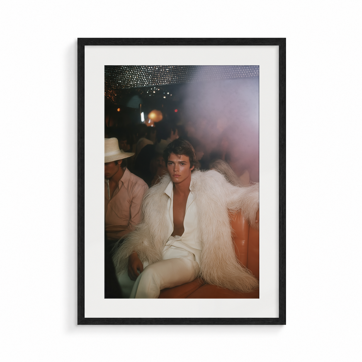 The Reprieve, a Club Echo fine art print, in a black frame