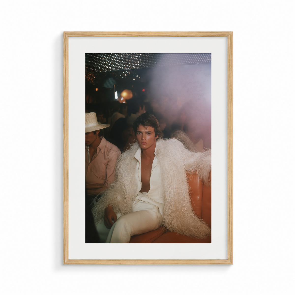 The Reprieve, a Club Echo fine art print, in a wood frame