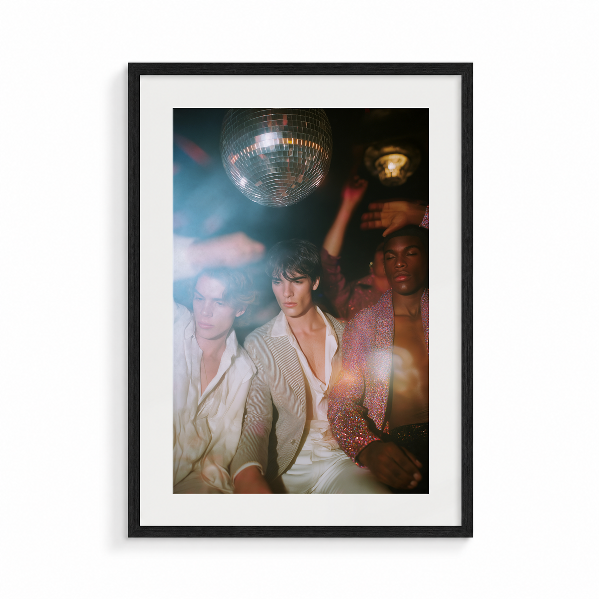 The Trinity, a Club Echo fine art print, in a black frame