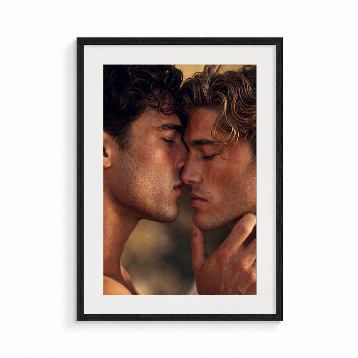 The Almost, an I Still Remember fine art print, in a black frame