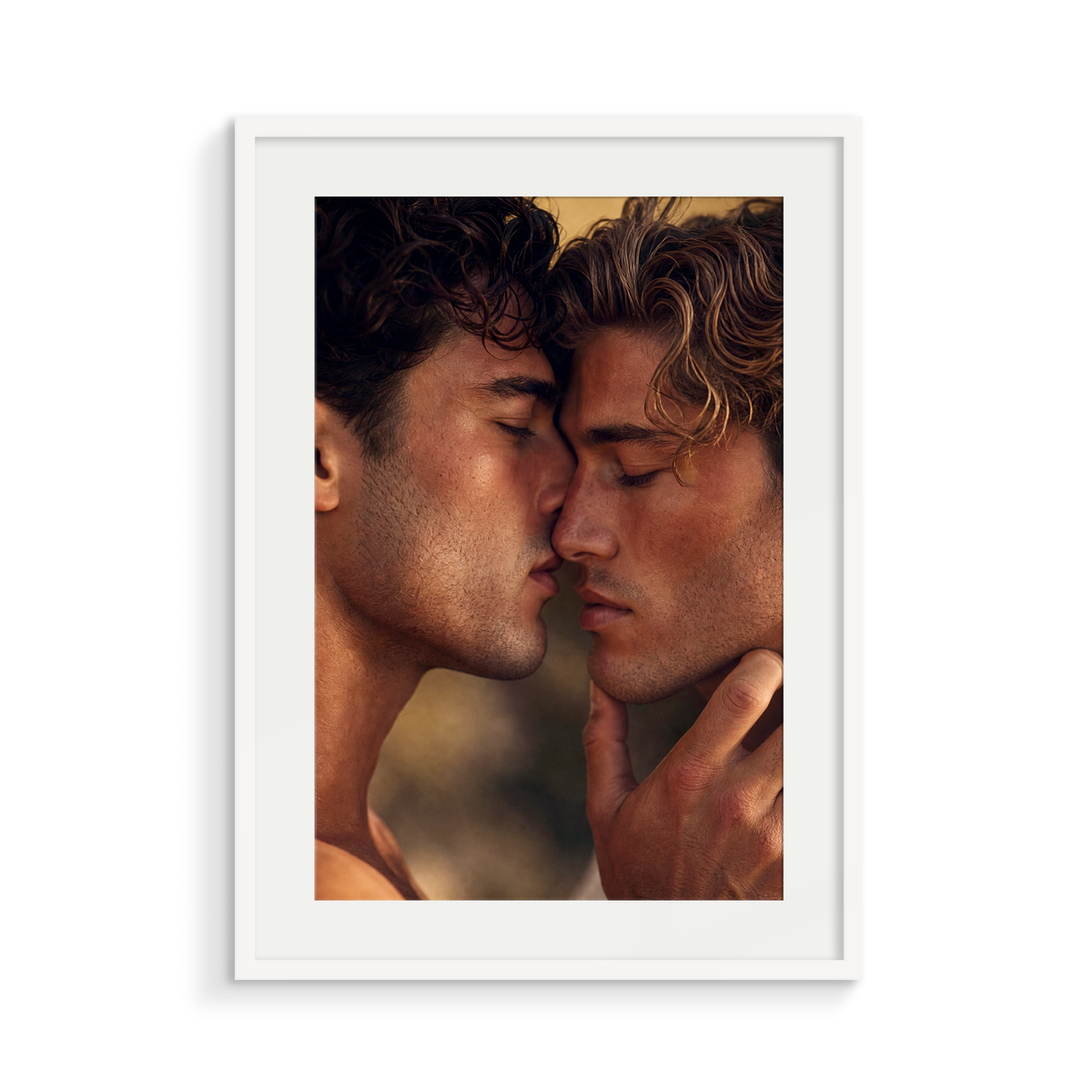 The Almost, an I Still Remember fine art print, in a white frame