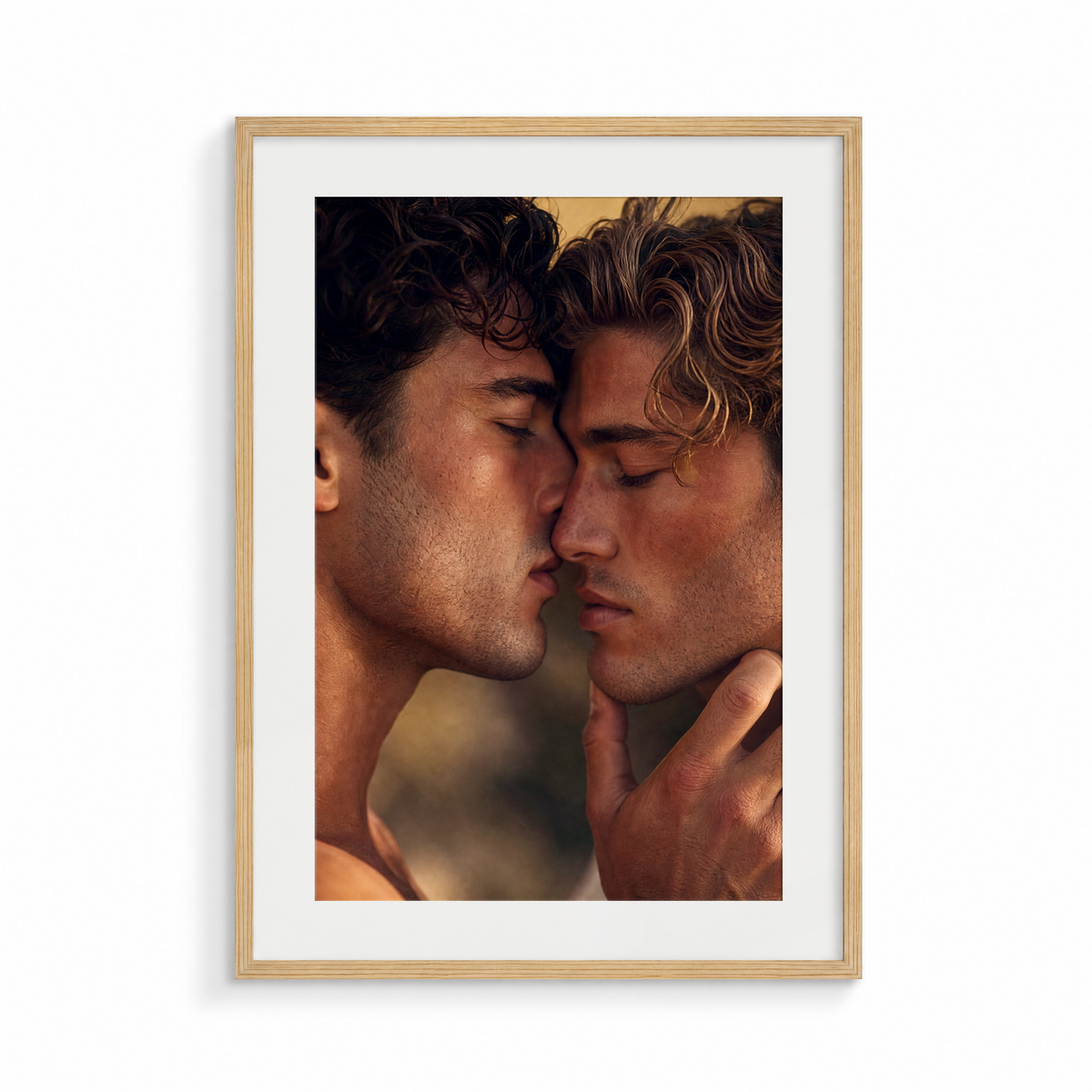 The Almost, an I Still Remember fine art print, in a wood frame