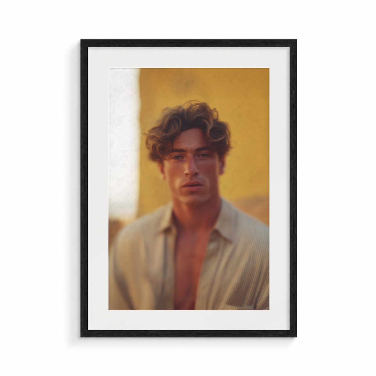 The Dreamer, an I Still Remember fine art print, in a black frame