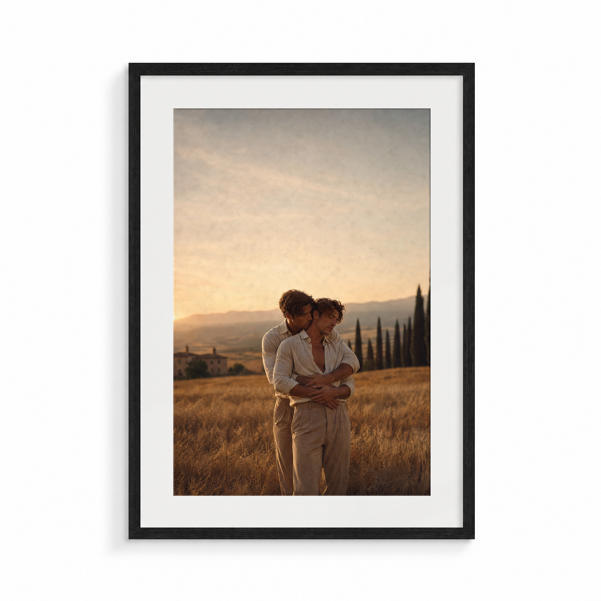 The Harvest, an I Still Remember fine art print, in a black frame