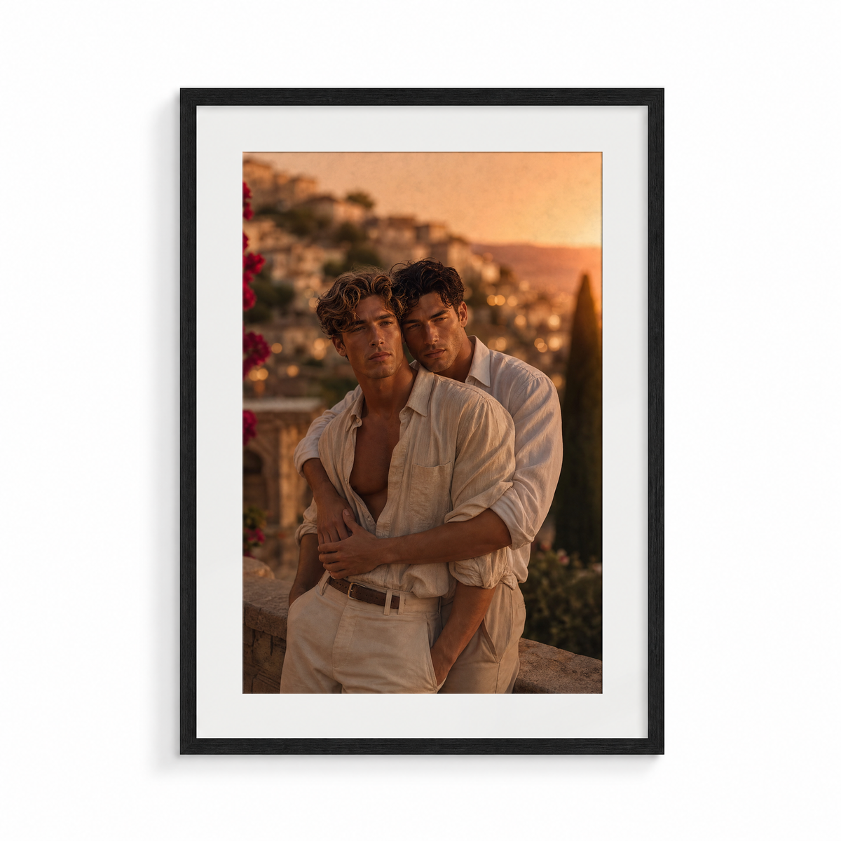 The Overlook, an I Still Remember fine art print, in a black frame