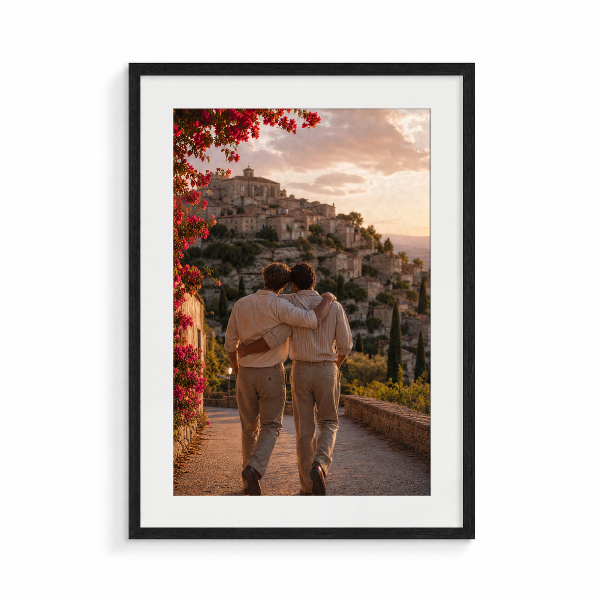 The Return, an I Still Remember fine art print, in a black frame