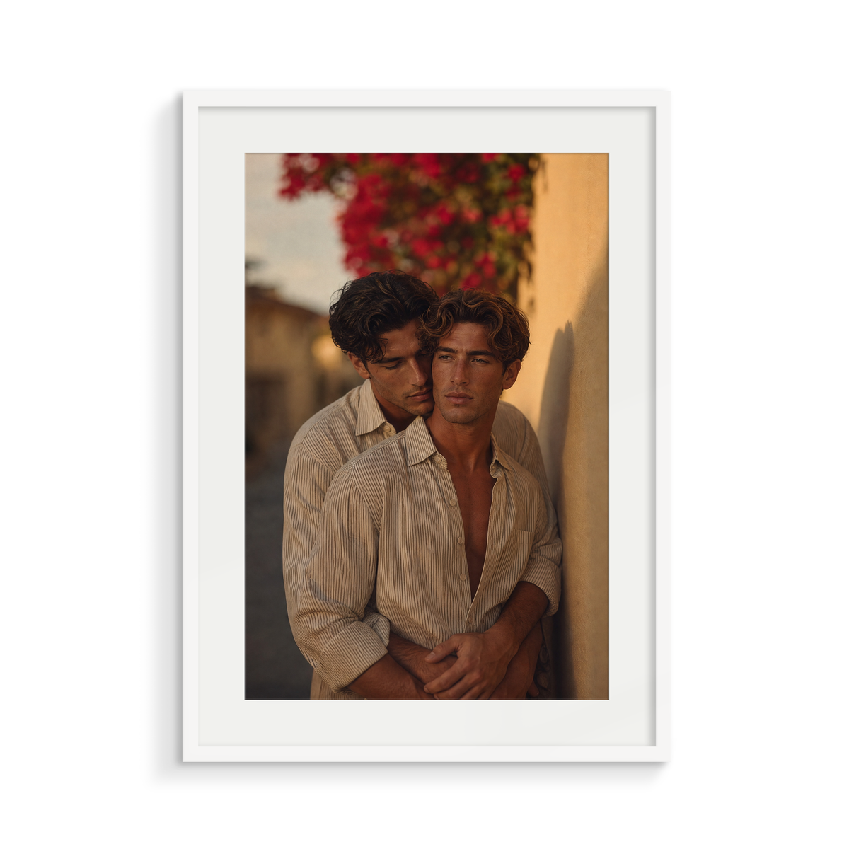 The Shade, an I Still Remember fine art print, in a white frame