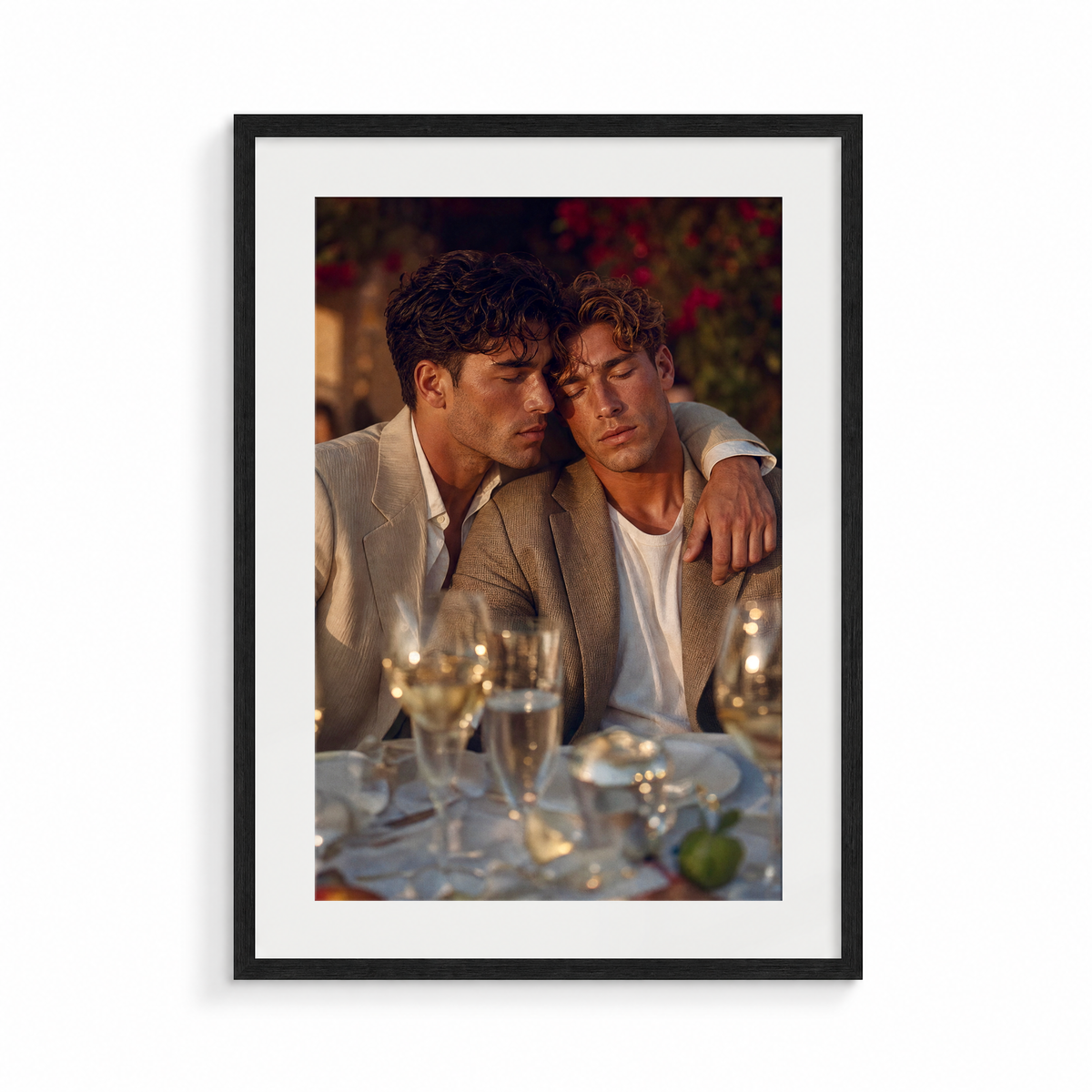 The Toast, an I Still Remember fine art print, in a black frame