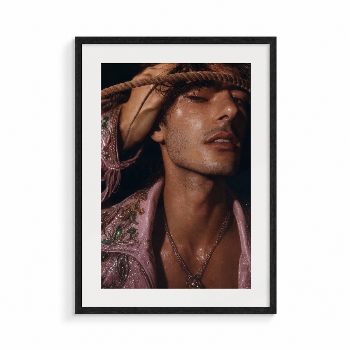 The Crown, a Lunar Lasso fine art print, in a black frame