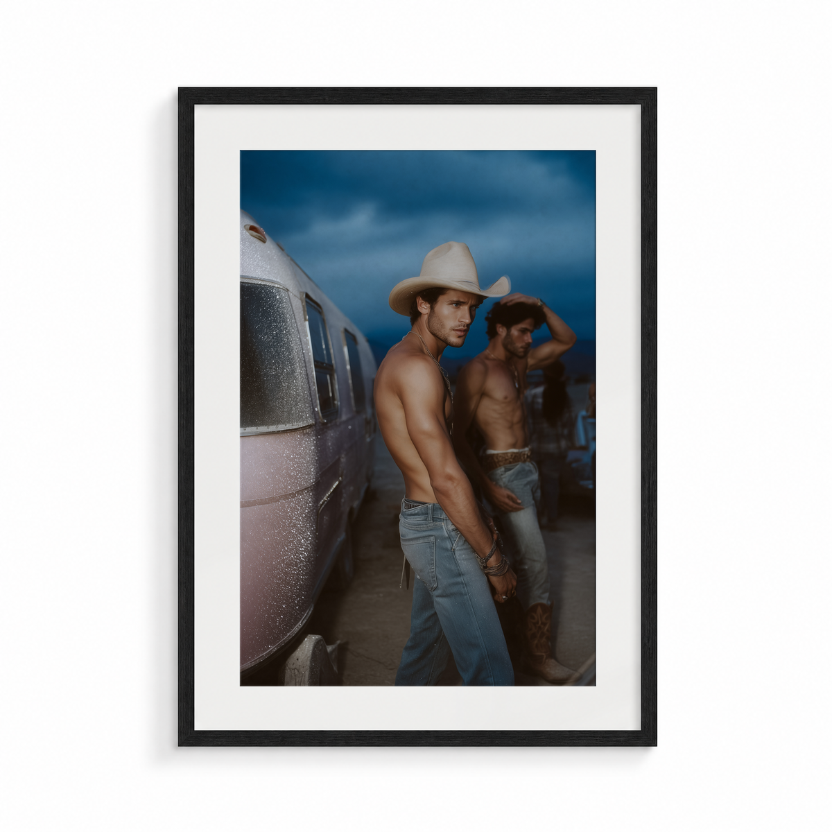 The Dawn, a Lunar Lasso fine art print, in a black frame
