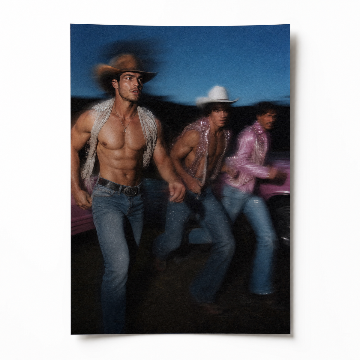 The Getaway, a Lunar Lasso fine art print, unframed
