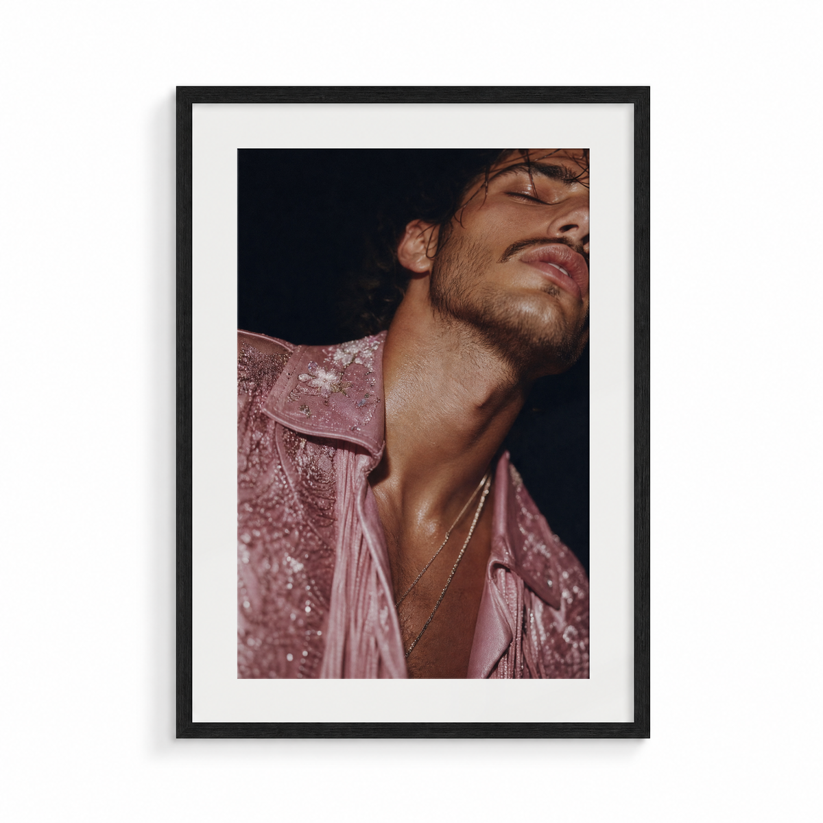 The Offering, a Lunar Lasso fine art print, in a black frame
