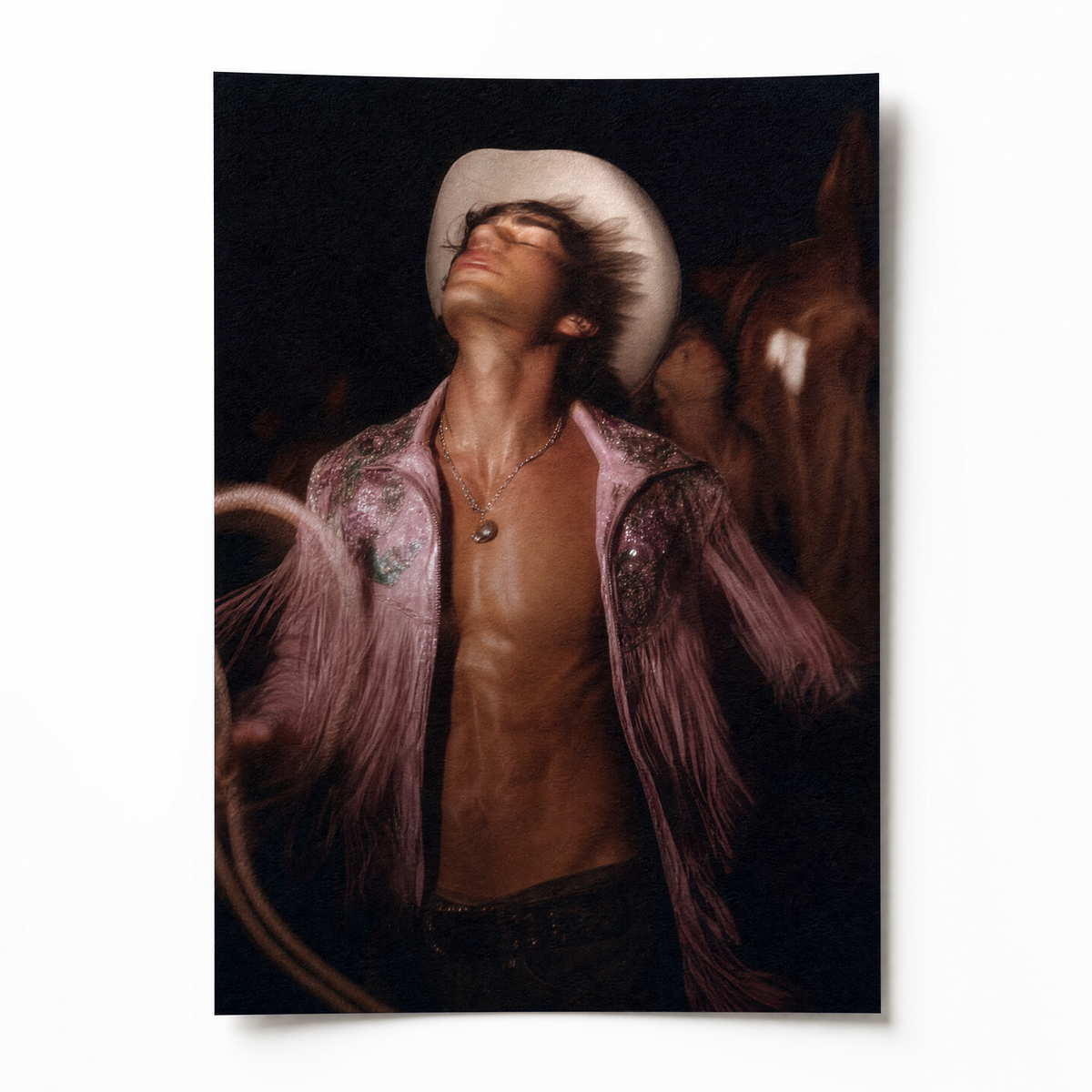 The Rapture, a Lunar Lasso fine art print, unframed