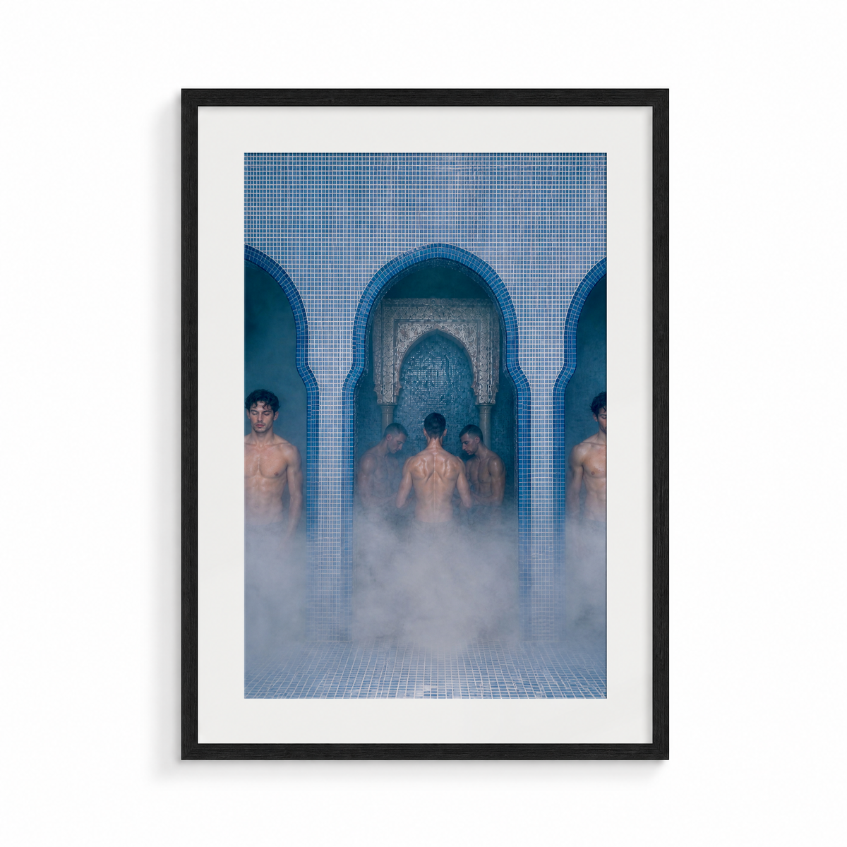 The Cloister, Midnight Hammam, framed in black