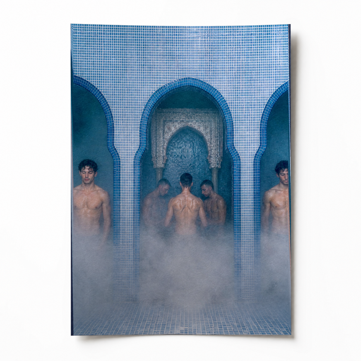 The Cloister, Midnight Hammam, unframed print