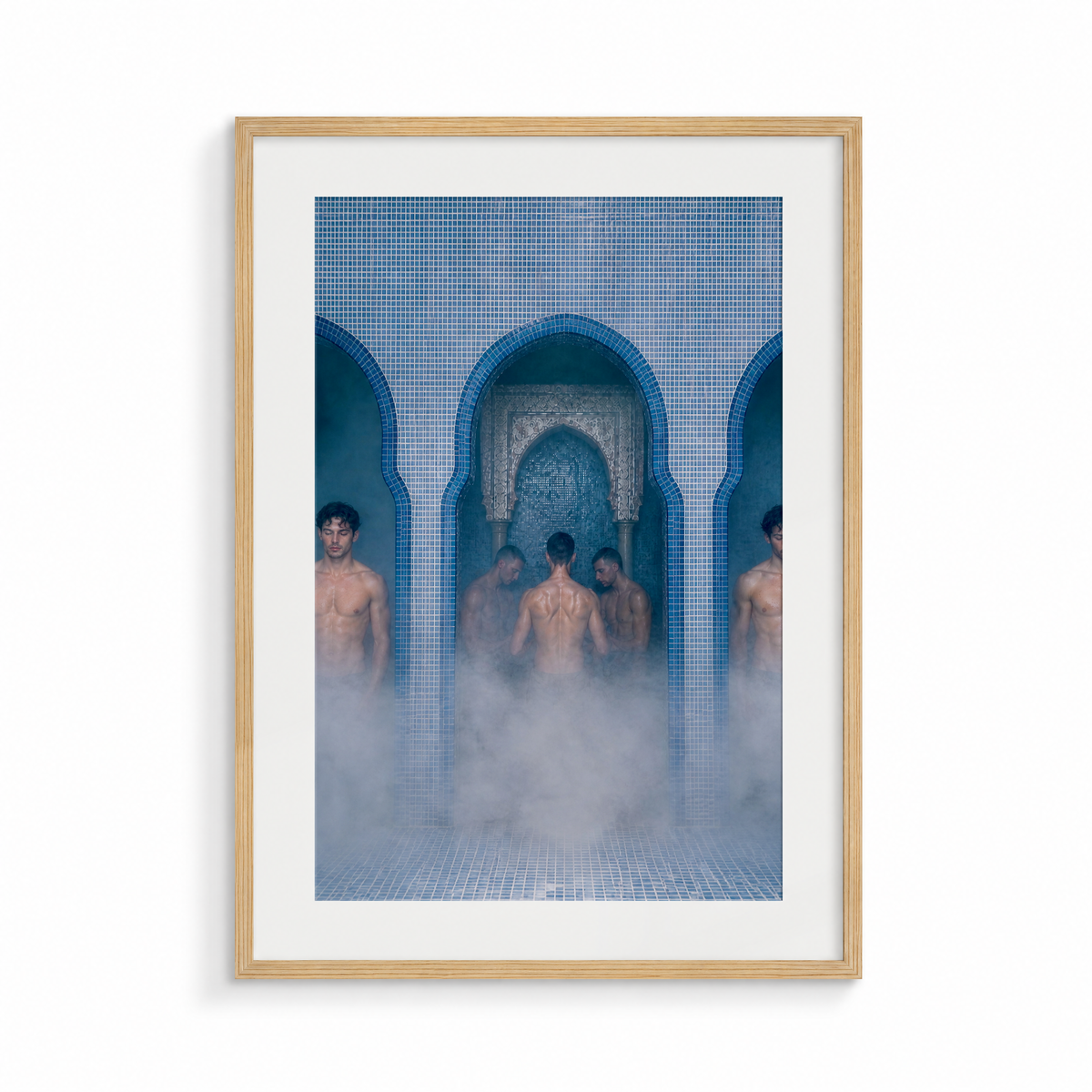 The Cloister, Midnight Hammam, framed in wood
