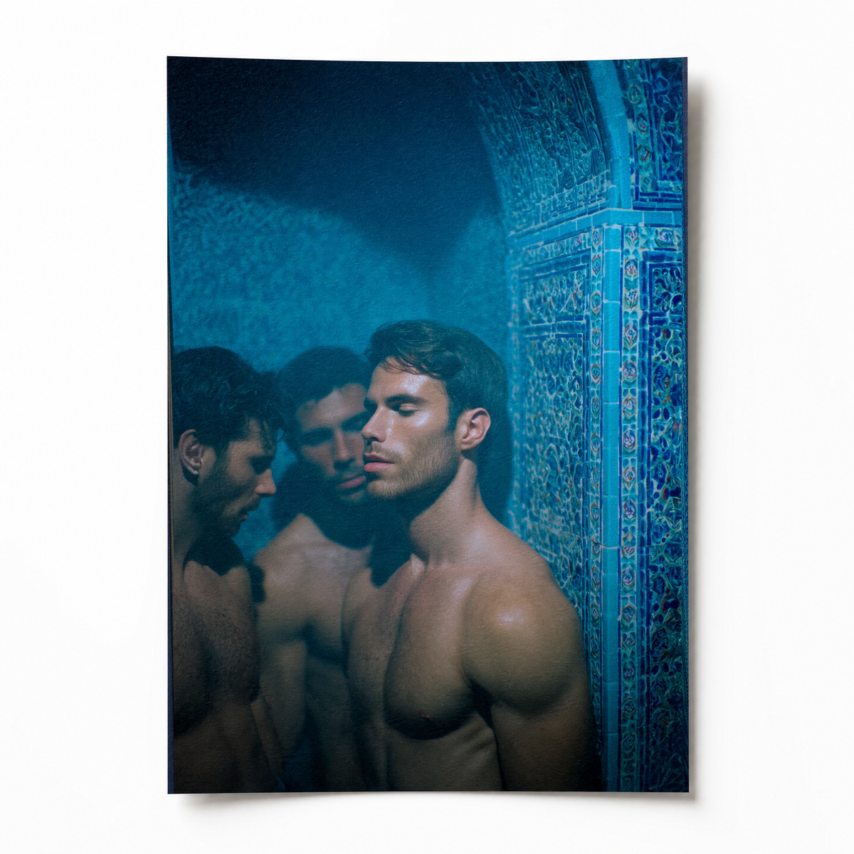The Contemplation, a Midnight Hammam fine art print, unframed