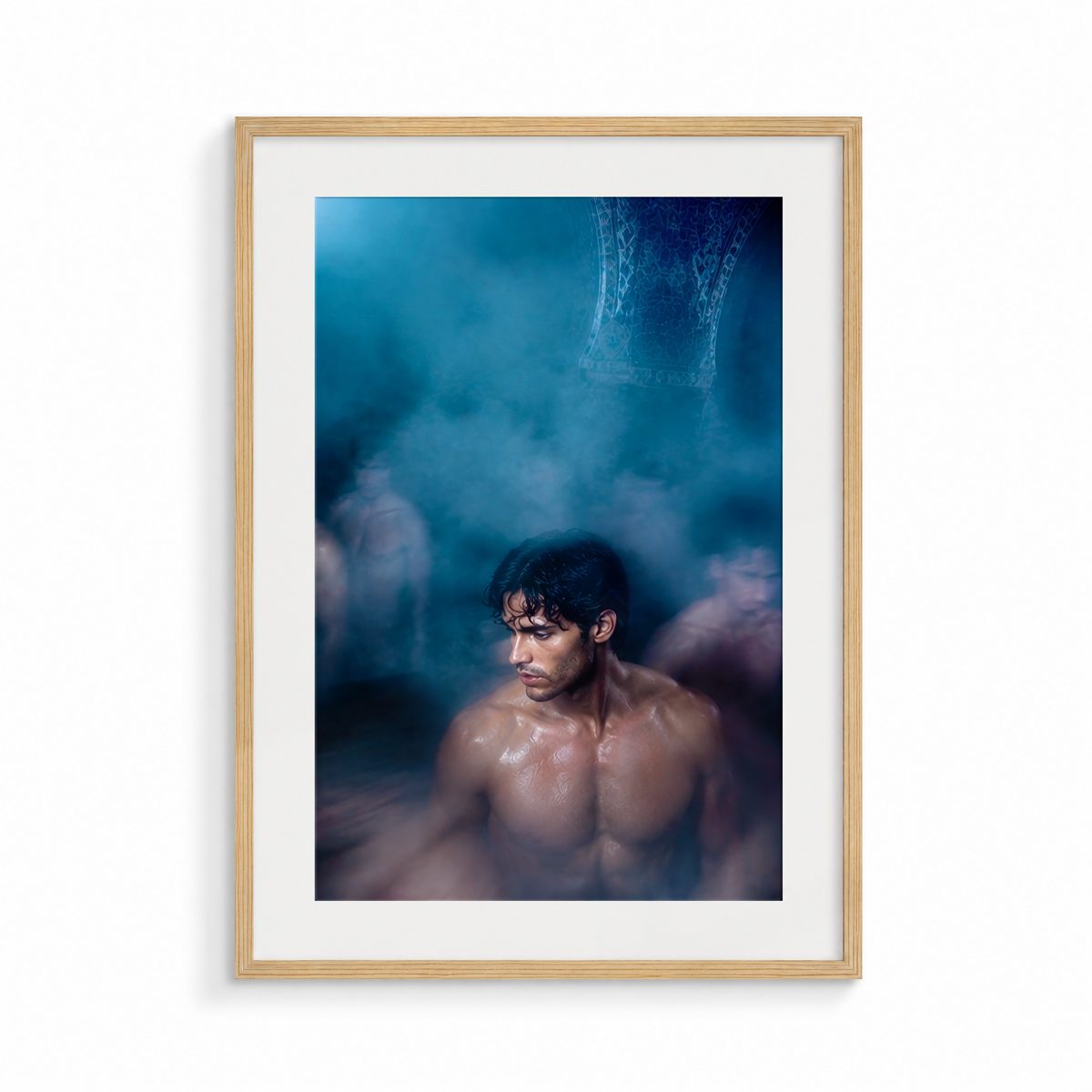 The Haze, Midnight Hammam, framed in wood