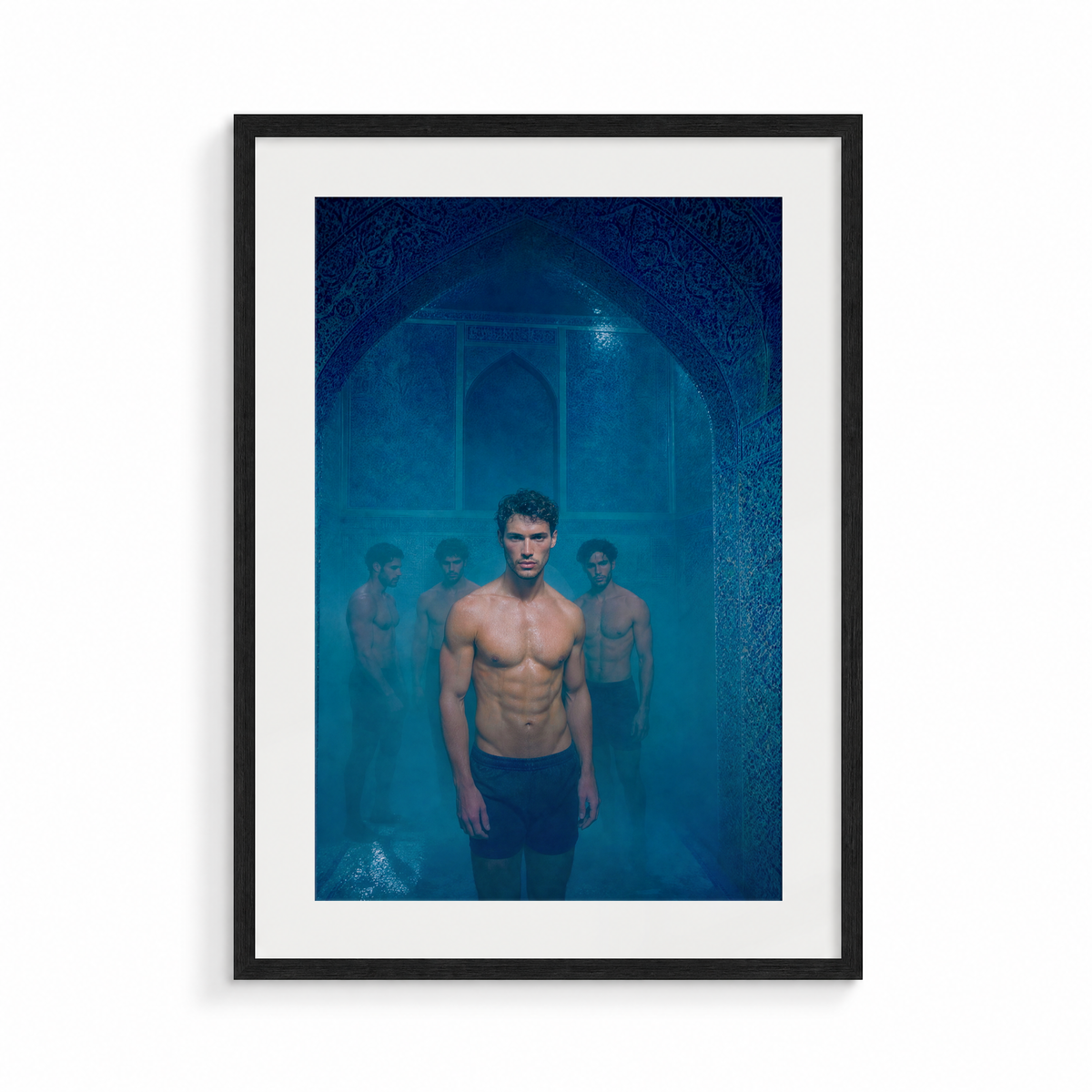 The Passage, Midnight Hammam, framed in black