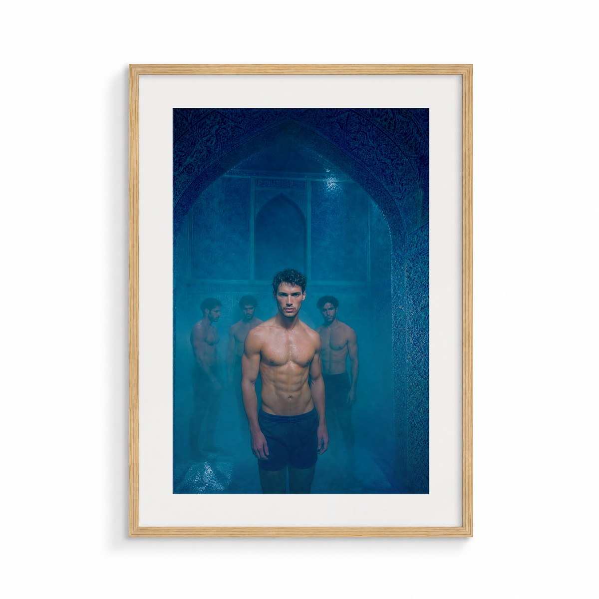 The Passage, Midnight Hammam, framed in wood