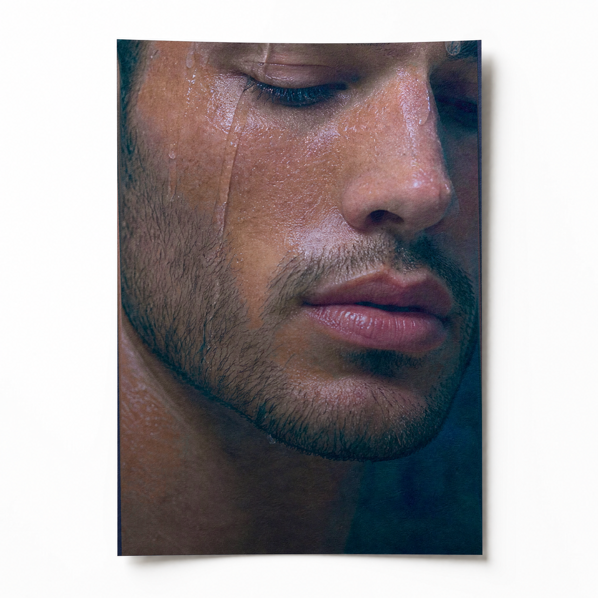 The Stillness, Midnight Hammam, unframed print