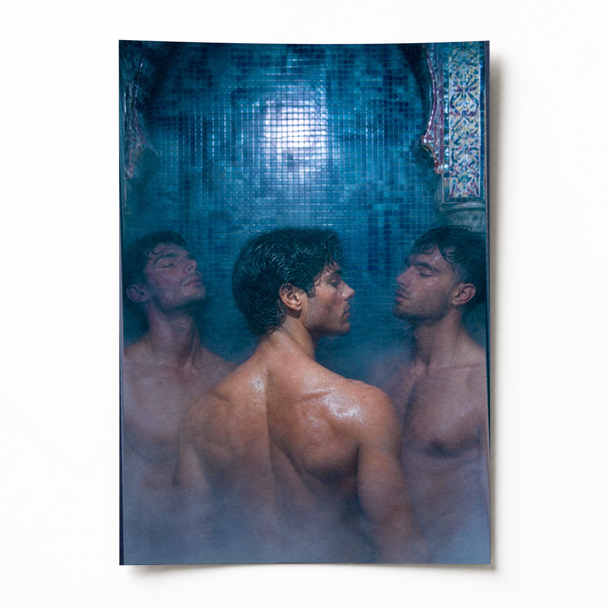 The Turn, Midnight Hammam, unframed print