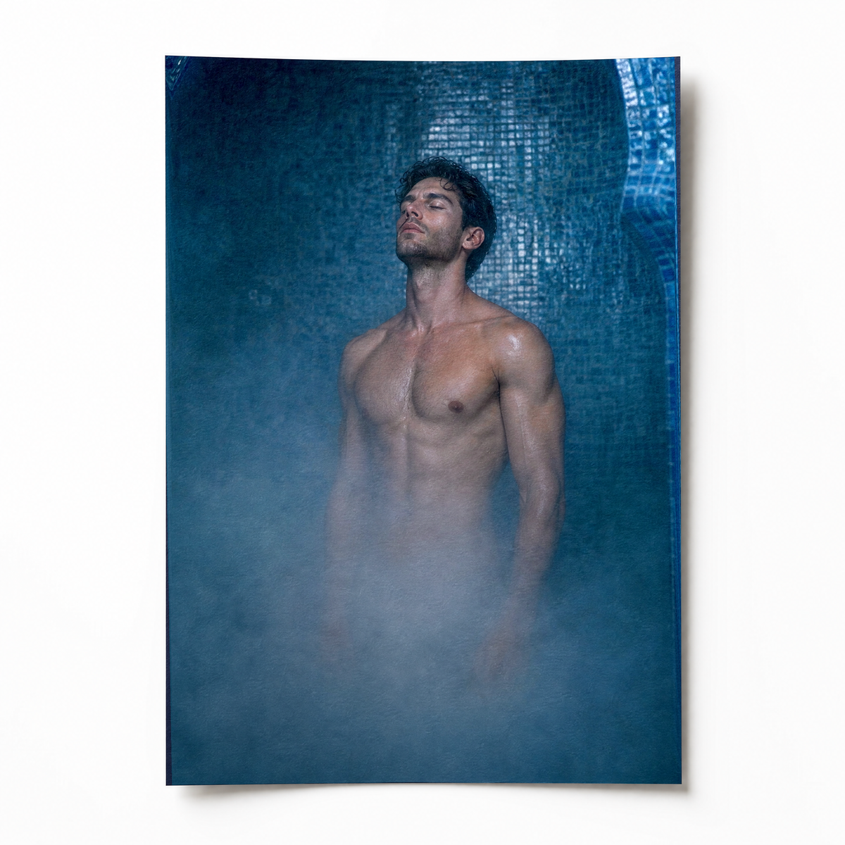 The Vapour, Midnight Hammam, unframed print