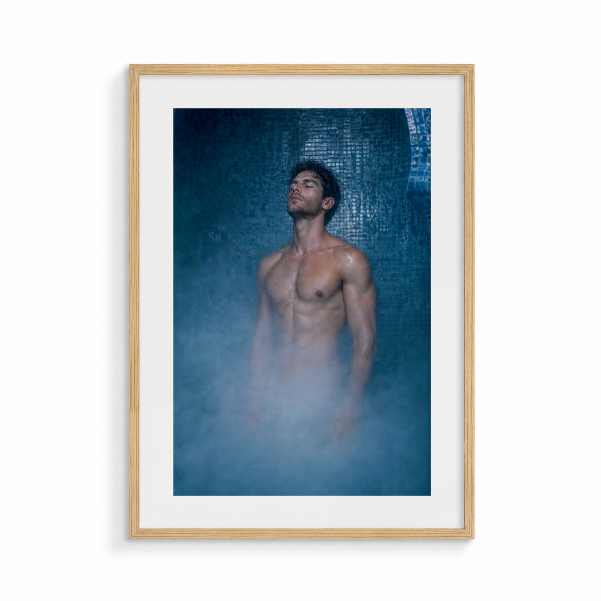 The Vapour, Midnight Hammam, framed in wood
