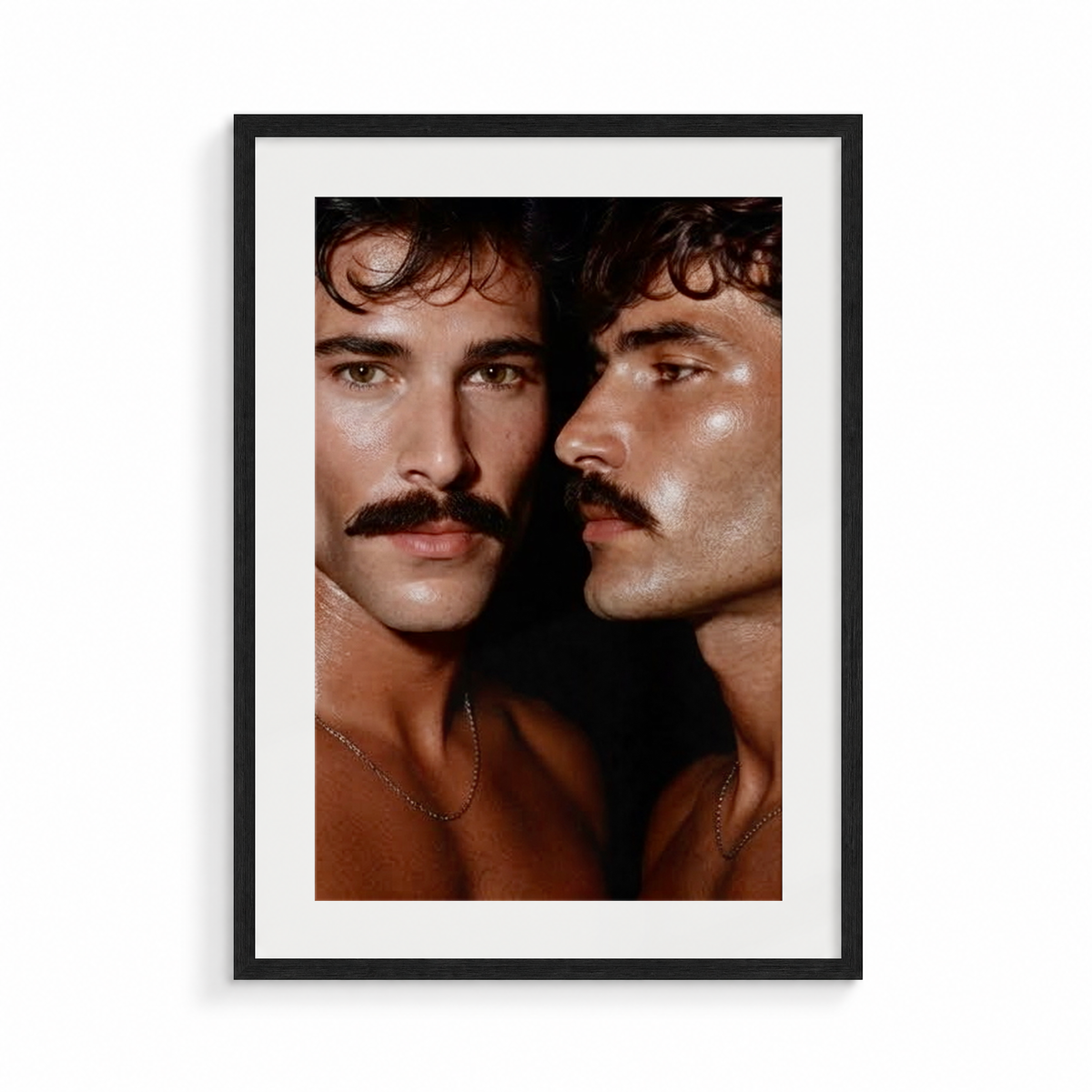 The Pact, a Safe Words fine art print, in a black frame
