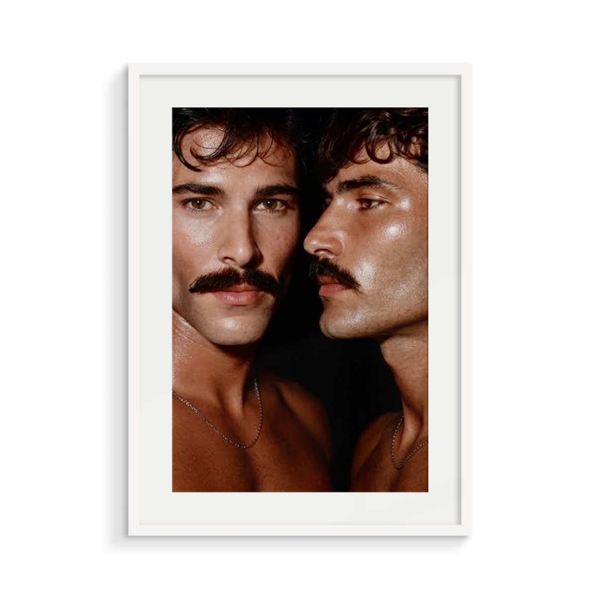 The Pact, a Safe Words fine art print, in a white frame