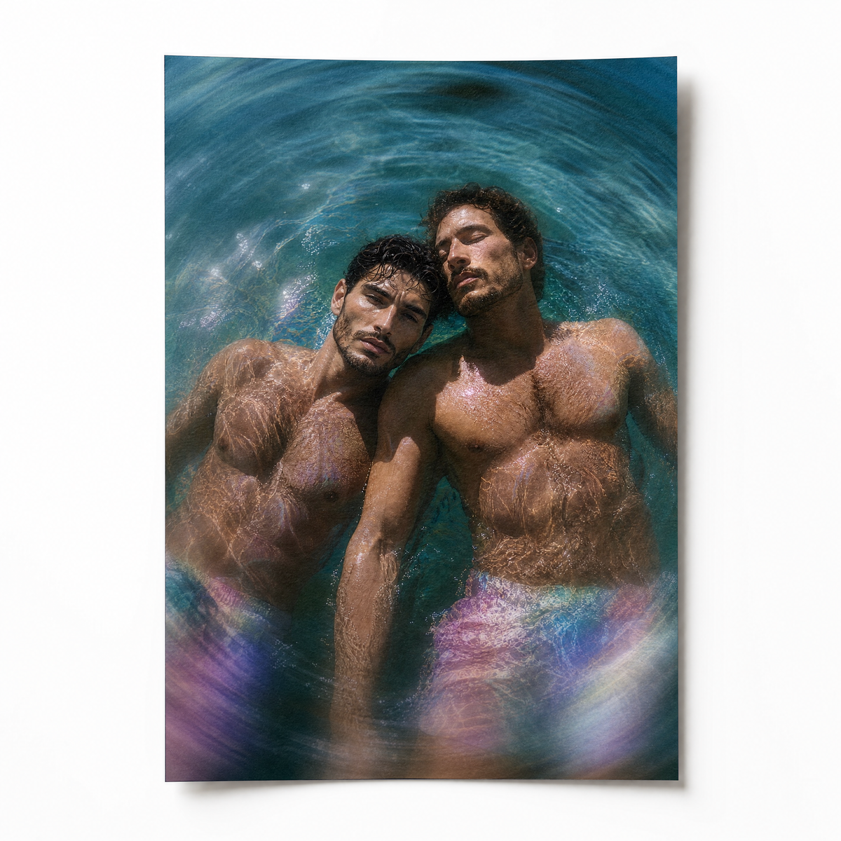 The Current, a Siren & Surfer fine art print, unframed