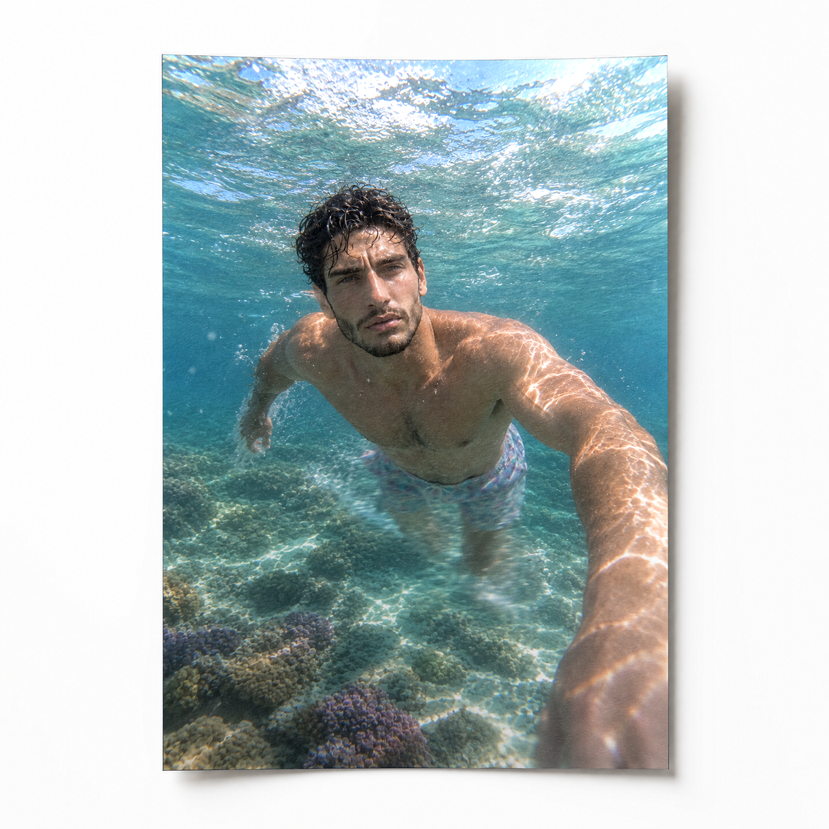 The Reach, a Siren & Surfer fine art print, unframed