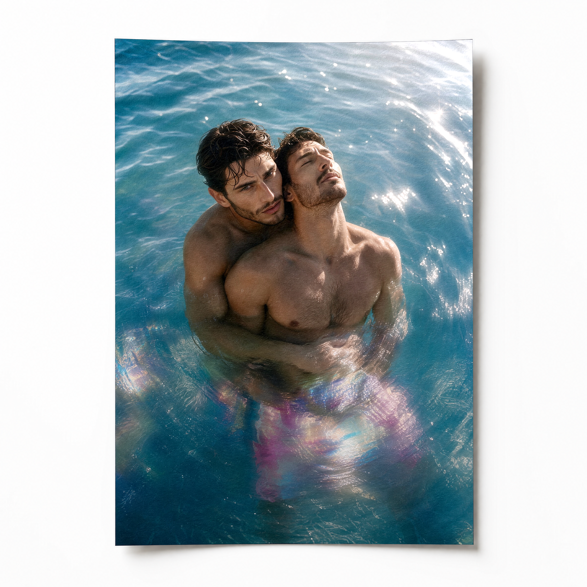The Surface, a Siren & Surfer fine art print, unframed